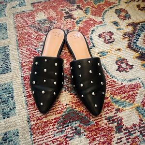 A New Day Studded Slip On Mules